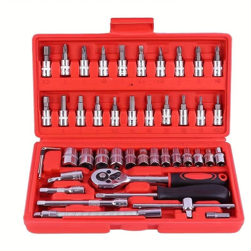 ΚΑΡΥΔΑΚΙΑ ΣΕΤ 46 PIECE TOOL SET 4MM-14MM